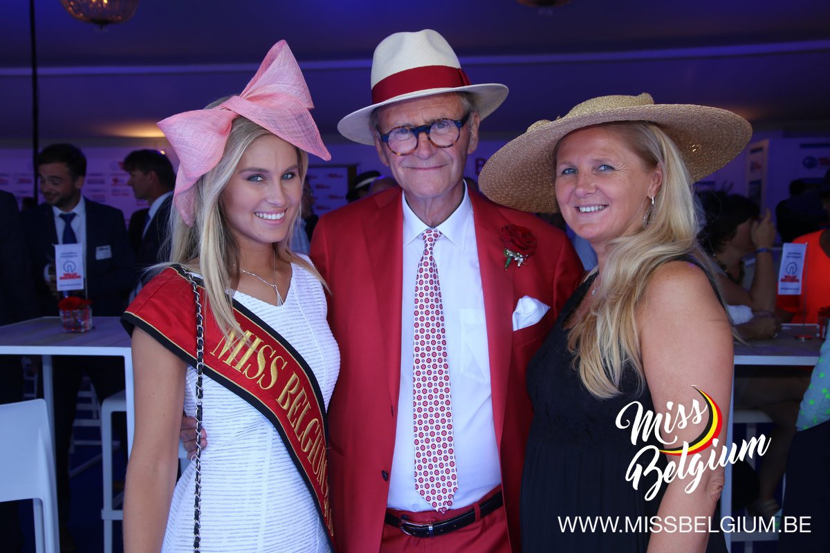 Lenty Waregem Koerse Willy Naessens Hat Trophy Miss Belgium